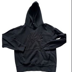 Black “New York” Hoodie -Boys size 10/12